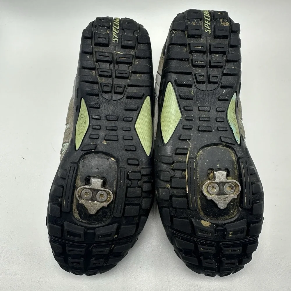Specialized Women Tahoe WMN MTB Mountain Bike Cycling‎ Shoes 6127-2140 Gray Sz 9